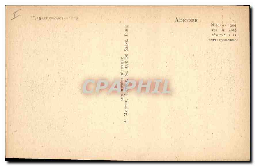 Égypte — Les Pyramides, la grande Chéops, la seconde de Héhen et la troisième de Micérinus — I.L. — Verso