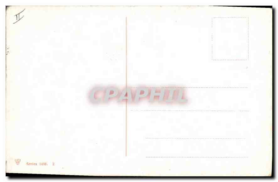 Les Pyramides d'Égypte — vue au crépuscule — CPAPHIL Series 1498, n°2 — Rückseite