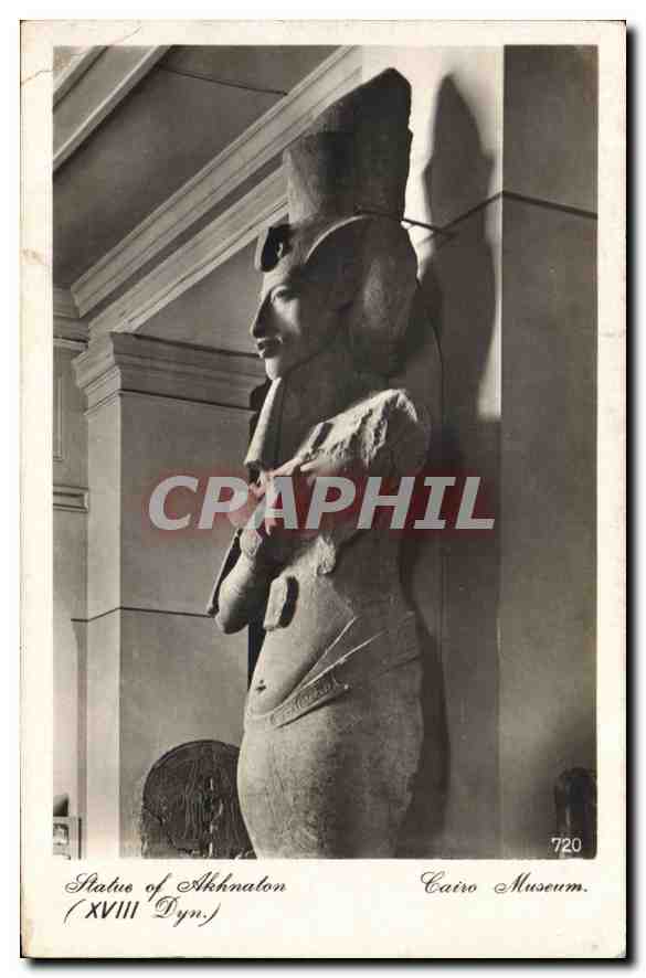 Statue d'Akhénaton — XVIIIe Dynastie — Cairo Museum, n°720