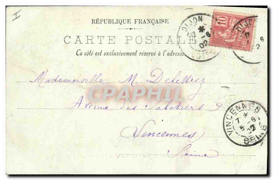 CPA Dijon Le Musee Le Tombeau de Jean sans Peur et de Marguerite  — Back