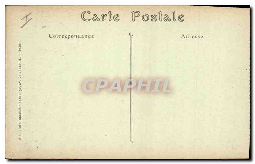 CPA Militaria Soissons Le Cloilre St Jean des Vignes  — Rückseite