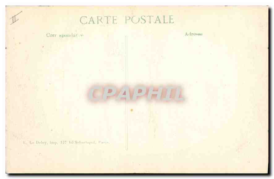Baron (Oise), près de Nantheuil-le-Haudoin — maison d'Albéric Magnard bombardée par les Allemands — 9me Série, E.D. — Back