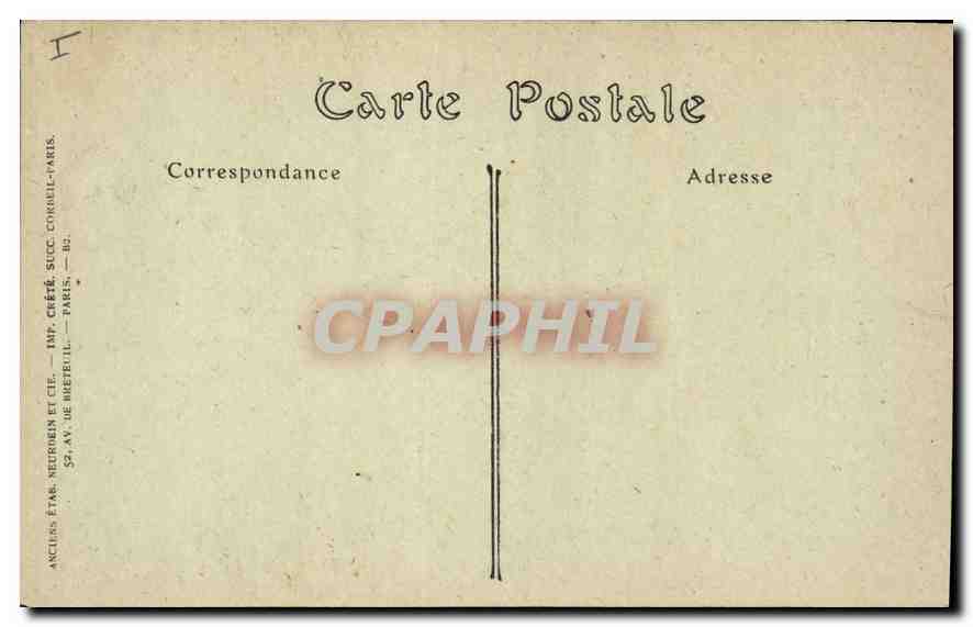 Soissons — Interior of Saint-Waast Church — Jaul. No. 120 — Back