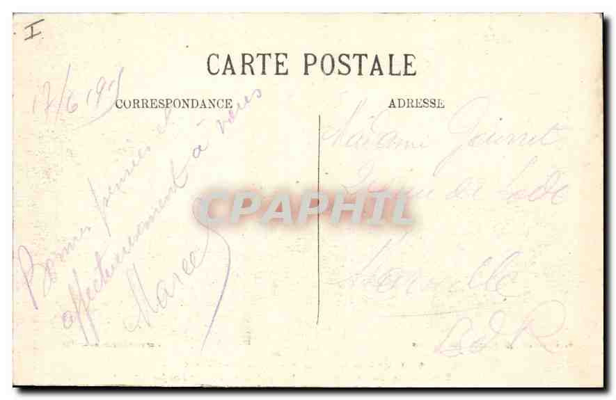 Sermaize-les-Bains (Marne) — Vue générale après le bombardement — A. Humbert, Saint-Dizier — Verso