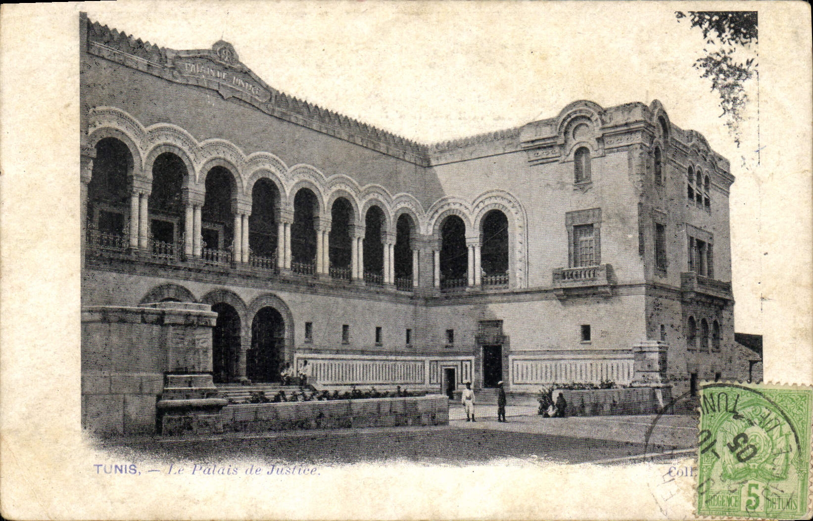 TUNIS — Le Palais de Justice — Éditeur O'Amico, n° II