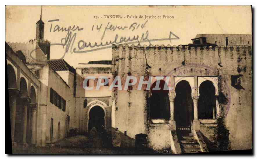 CPA Tanger Palais de Justice et Prison 