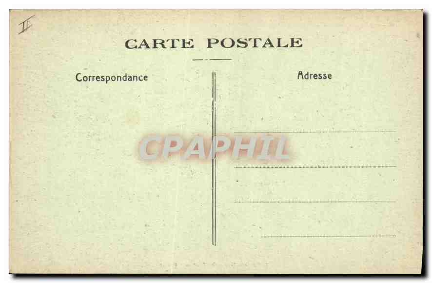 CPA Afrique Occidentale Senegal Dakar Palais de Justice  — Verso