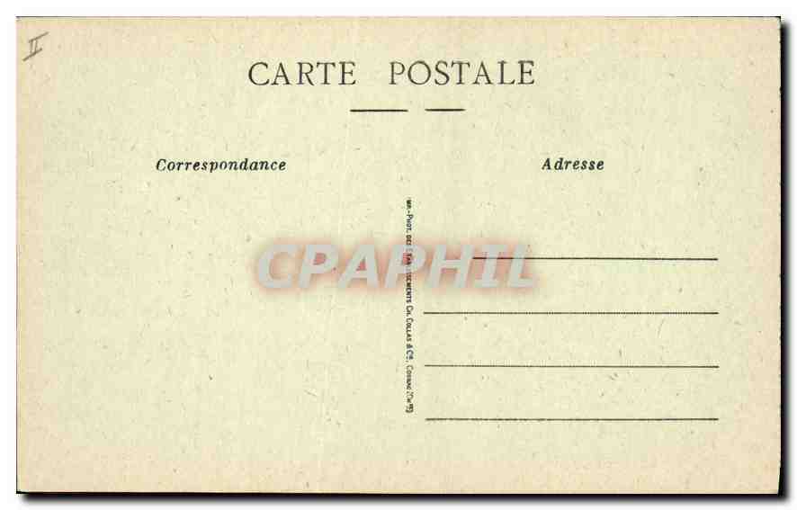 CPA Dakar Le Palais de Justice  — Verso
