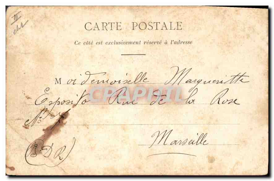 CPA Guelma Le Palais de Justice  — Verso