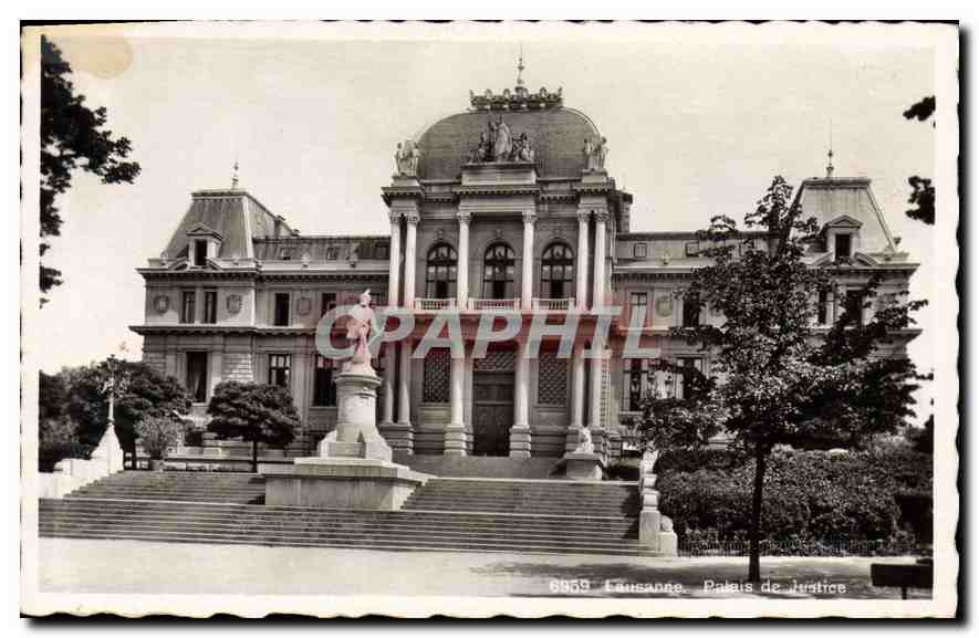 CPA Lausanne Palais de Justice 