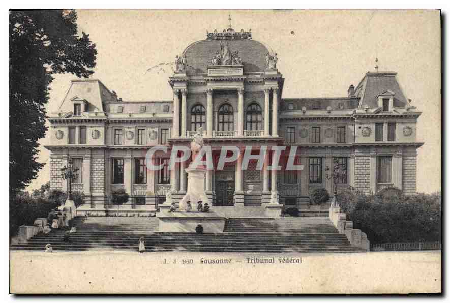 CPA Lausanne Tribunal Federal 