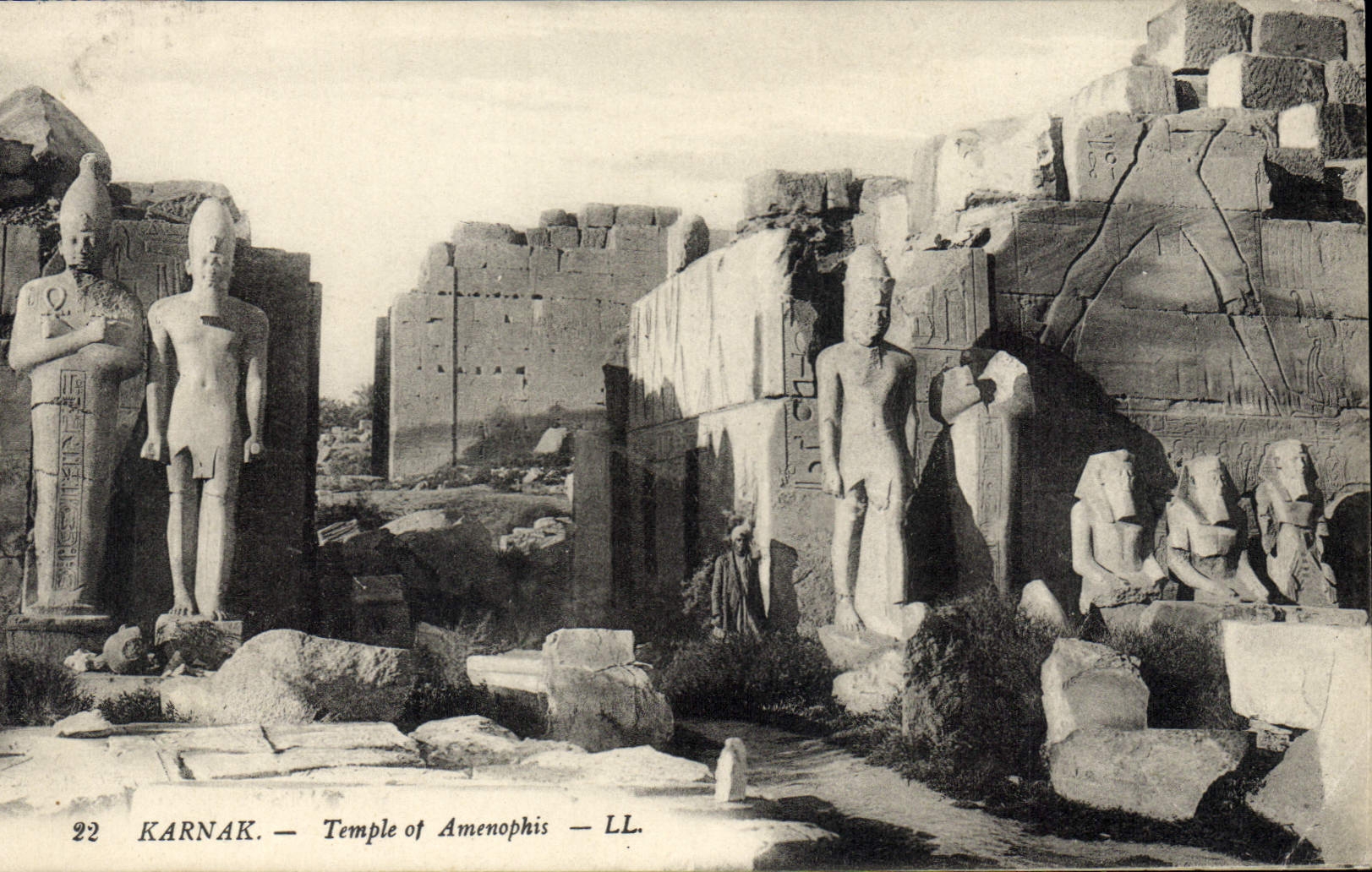 Karnak — Temple d'Amenophis — LL. n°22