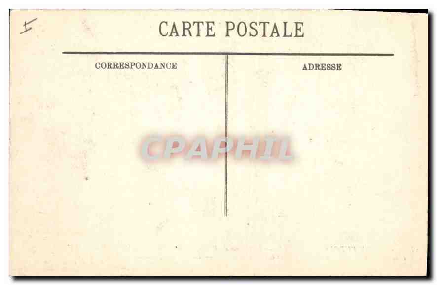 Reims — Détails des destructions après le bombardement allemand — Cliché M. Lavergne, Reims, n° 2669 — Verso
