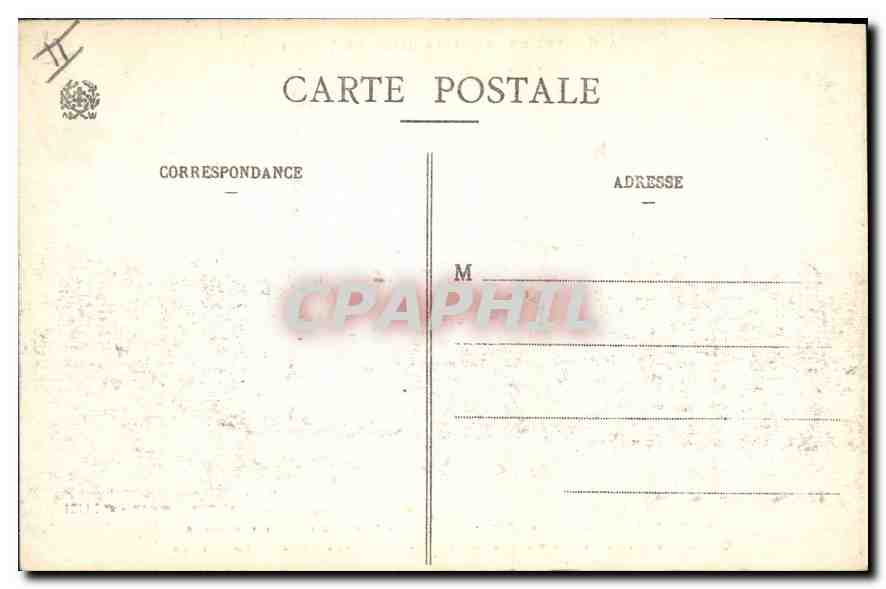 Saint-Dié (Vosges) — Quarter deliberately burned by the Germans on August 28, 1914 — publisher A. Weill, n° 2442 — Back