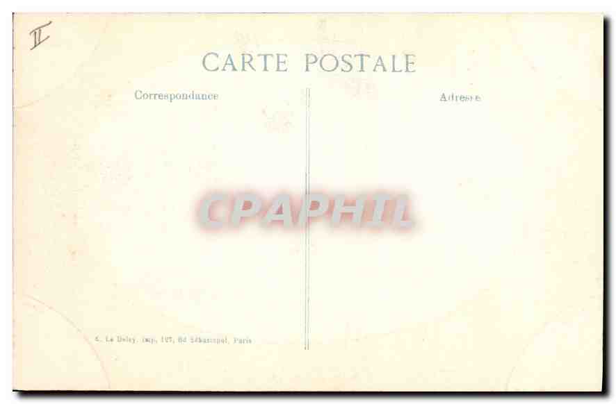 Albert — destruction après bombardement allemand — Éditeur (E.L.D.) n°15me Série — Verso