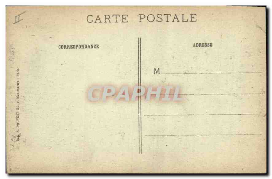 Verdun (Meuse) — Intérieur du Collège Buvignier après les terribles bombardements — R. P. — Verso