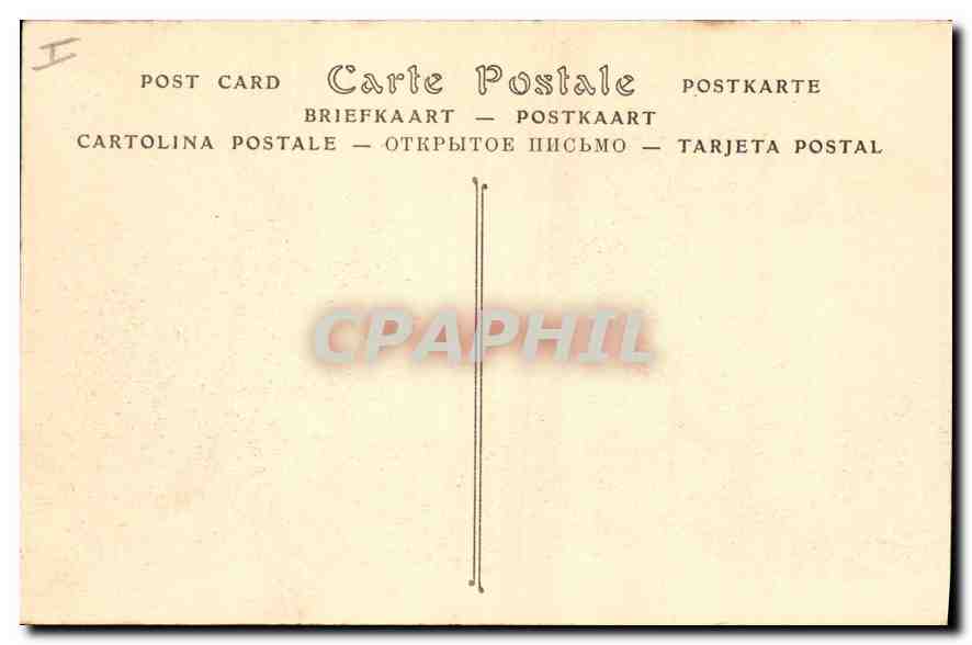 CPA Militaria Campagne de 1914 Ruines de 'Ypres Halles et Hotel de Ville apres le bombardement du 22 — Rückseite