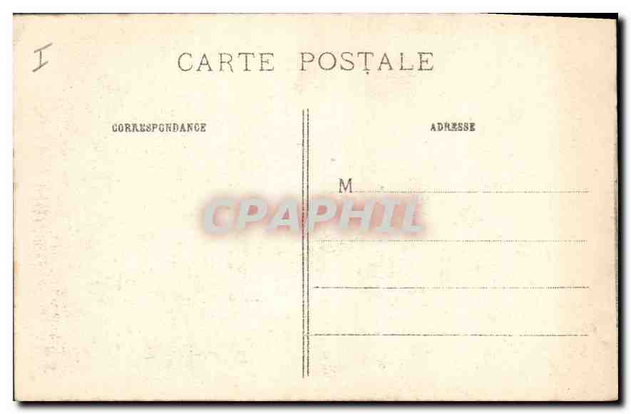 CPA Militaria La Guerre 1914 15 Reims Place Royale  — Rückseite