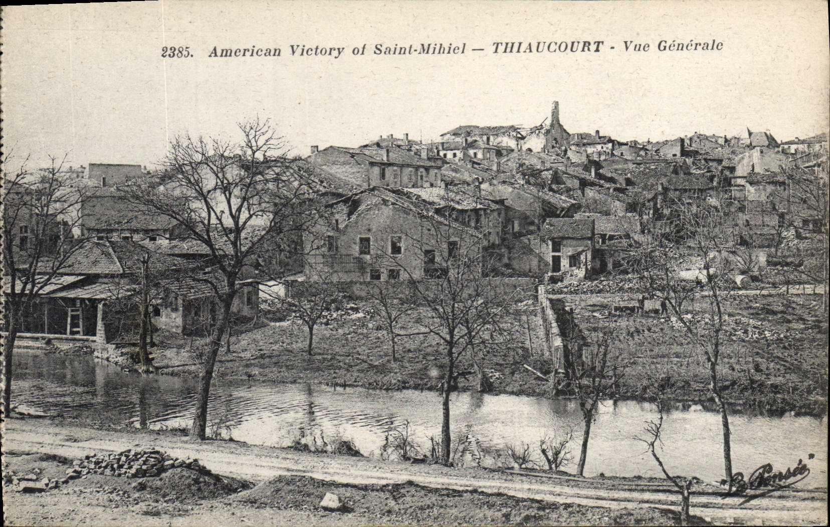 Thiaucourt — Vue Générale — éditeur B. Basset, n° 2385