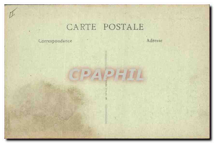 Longfont (Aisne) — Porte fortifiée de l'Abbaye, côté Nord — Edit. Godet, Longfont — Verso
