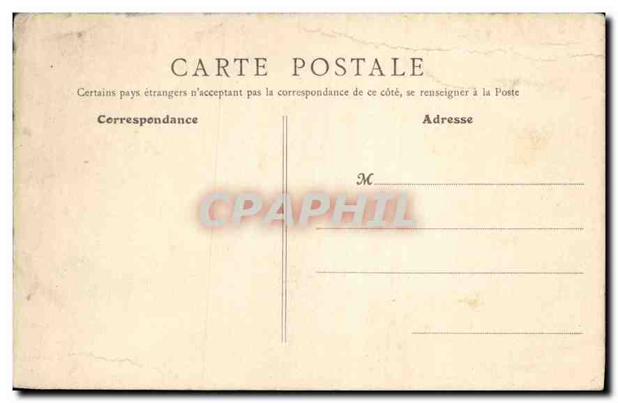 Fontainebleau (S.-et-M.) - Ratssaal — B.F., Paris — Rückseite