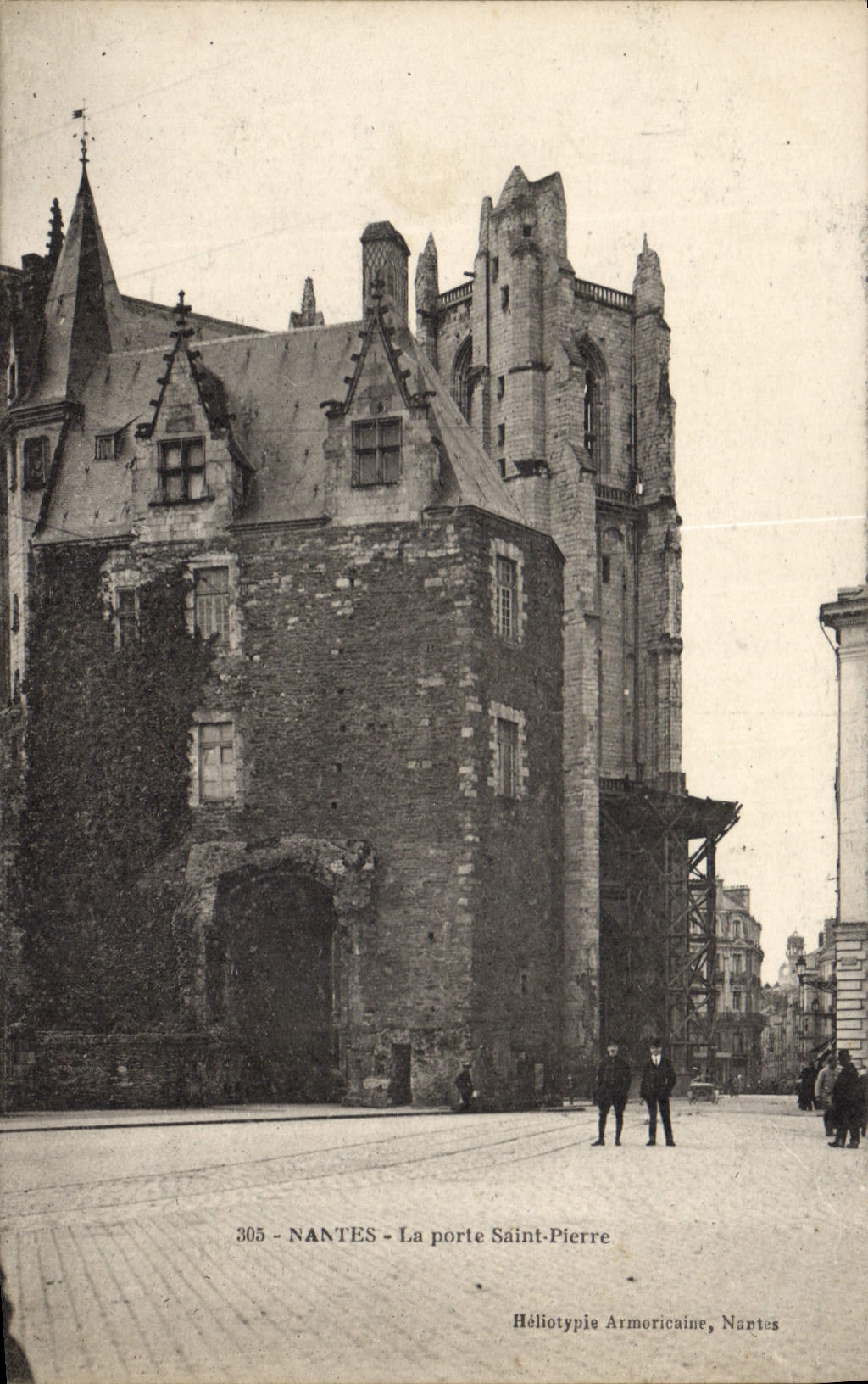 CPA Nantes La porte Saint Pierre 