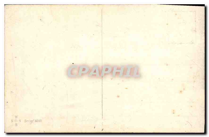 CPA Femme — Rückseite