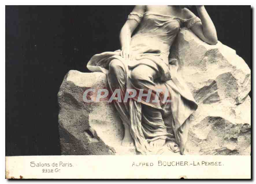 CPA Salons de Paris Alfred Boucher La Pensee 