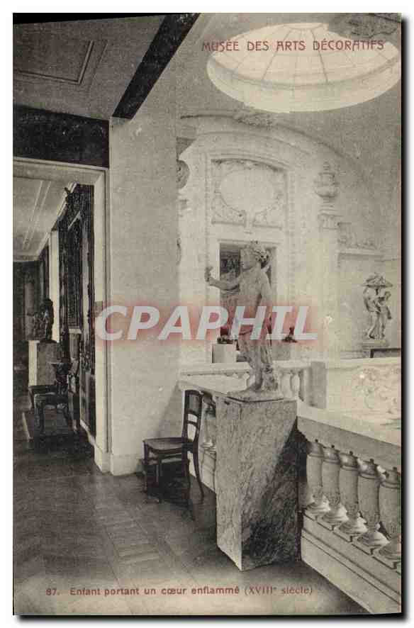 Kind mit einem brennenden Herz — 18. Jahrhundert — Musée des Arts Décoratifs