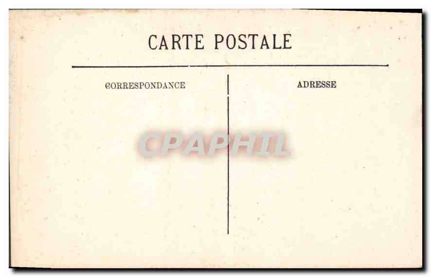 CPA Quimperle Cloitre de l'Eglise Sainte Croix  — Rückseite