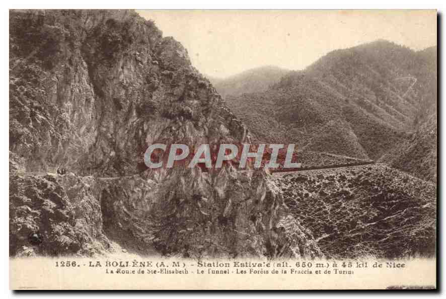 CPA La Bollene Station Estivale a 45 kil de Nice 