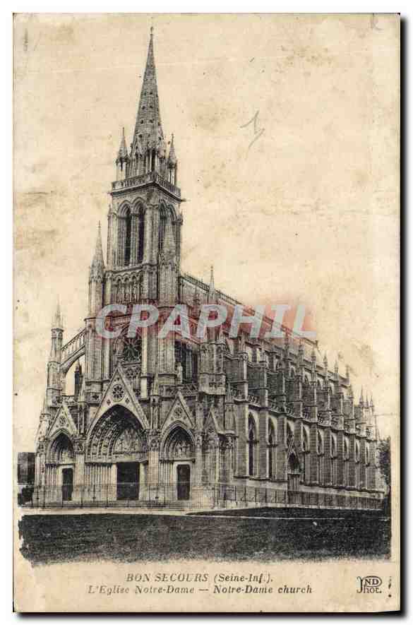 CPA Bon Secours L'Eglise Notre Dame 
