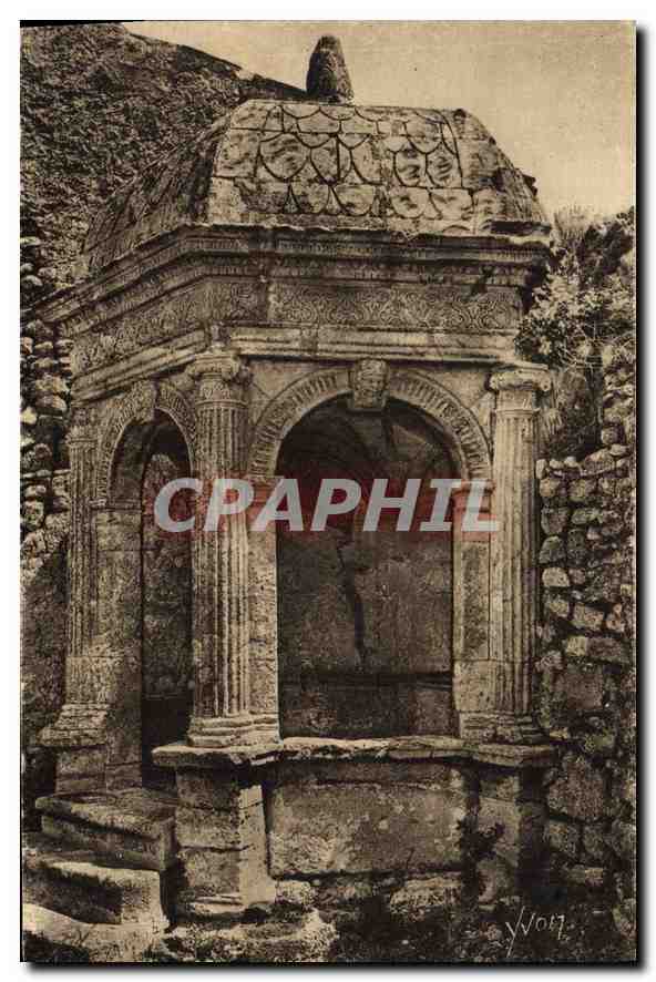 CPA La Douce France Paysages et Pierre de Provence Les Baux Pavillon de la Reine Jeanne 