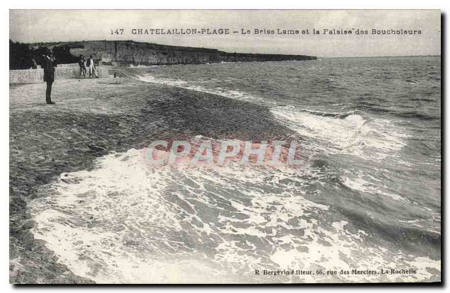 CPA Chatelaillon Plage La Brise et le Palaise des Boucholeura 