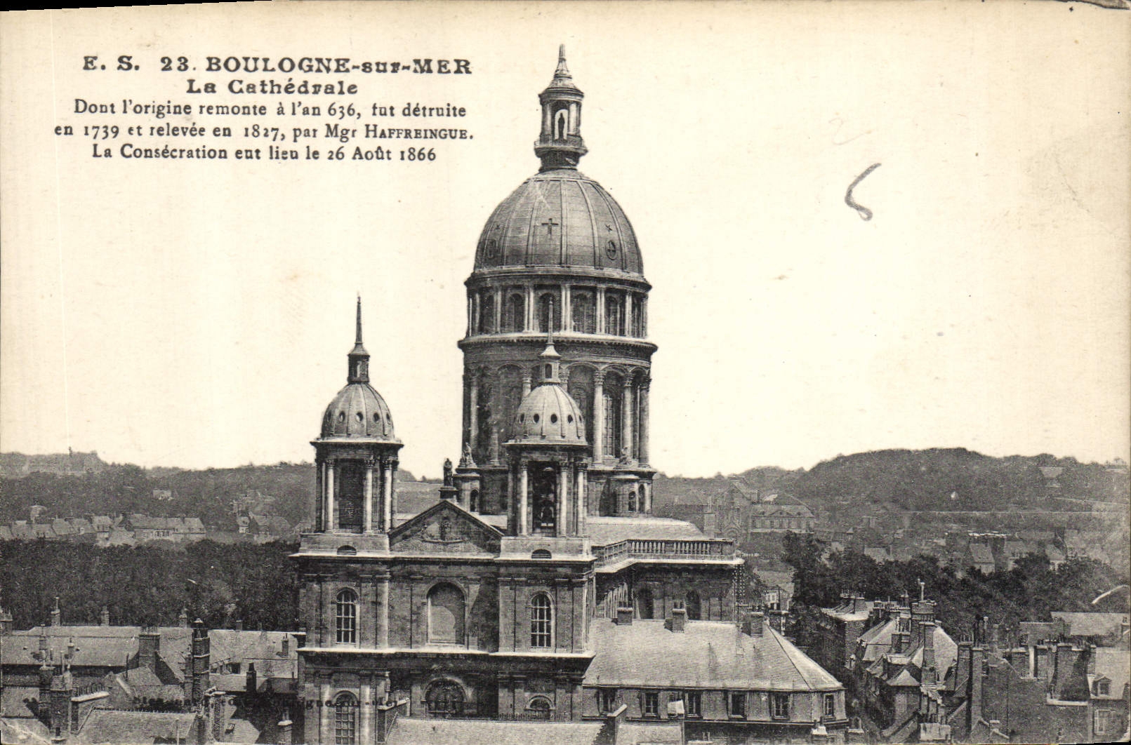Boulogne-sur-Mer — Cathédrale — E.S. 23