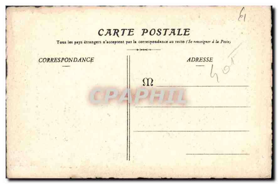 Alençon (Orne) — Église Notre-Dame, style ogival, rétablie en 1744 — Collection R. Pasquis, photographie, Laigle (Orne) - N° 419 — Reverso