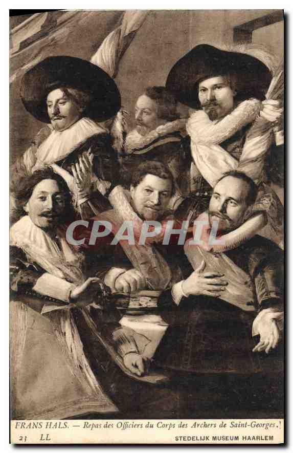 CPA Frans Hals Repas des Officiers du Corps de Archers de St Georges 