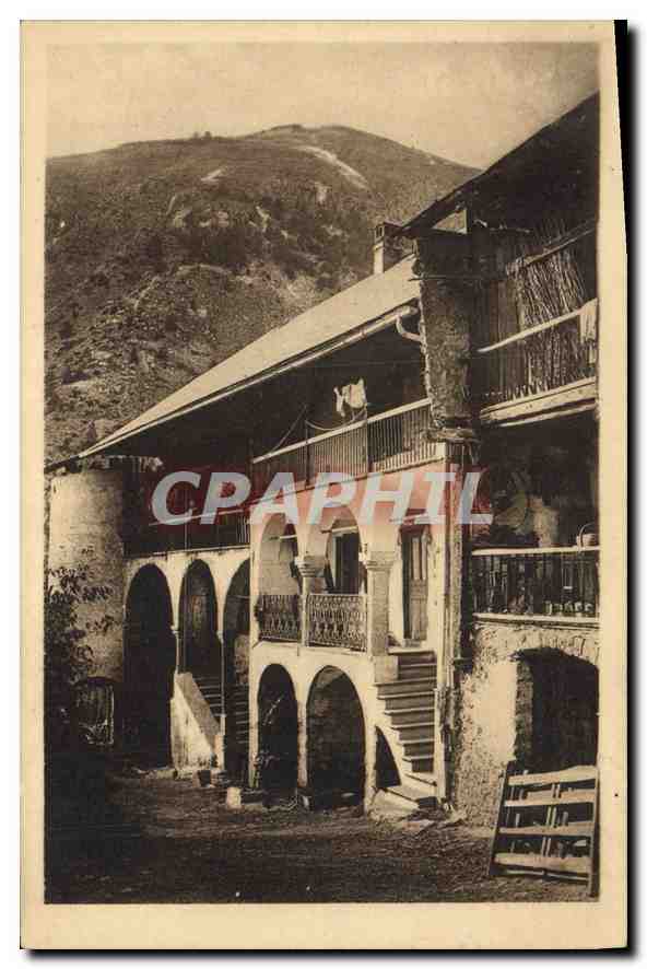 CPA Dauphine Brianconnais Vallee du Gyr Type d'habitation du Pelvoux