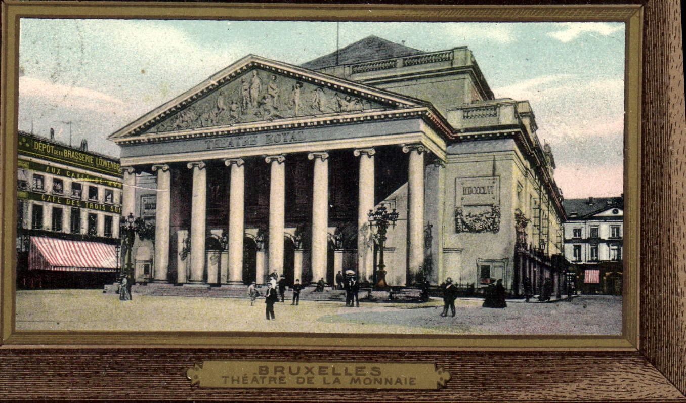 CPA Bruxelles Theatre de la Monnaie