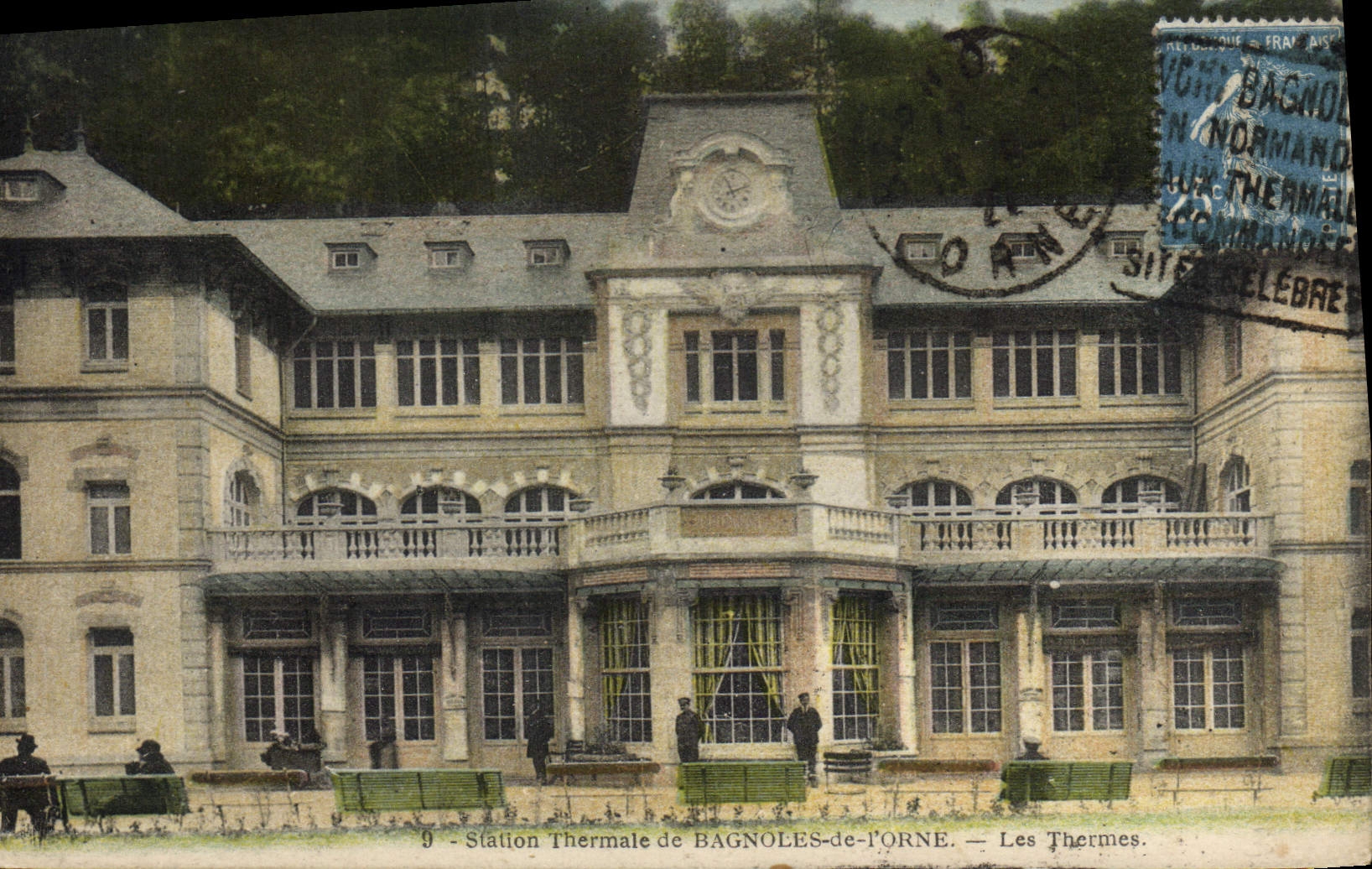 CPA Station Thermale de Bagnoles de l'orne Les Thermes 