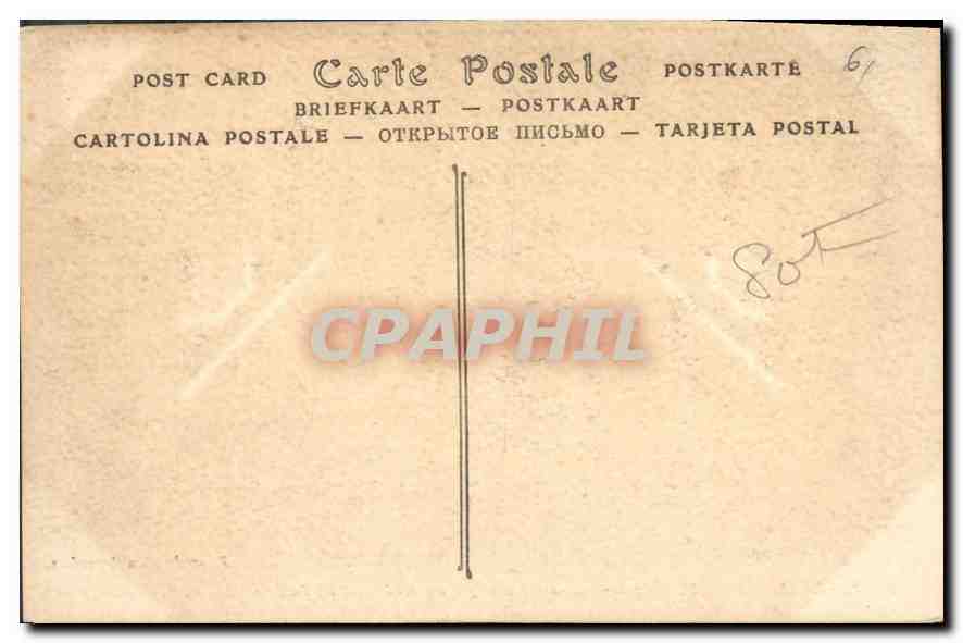 CPA Laigle Orne Maison historique du XVII siecle Cuisine  — Verso