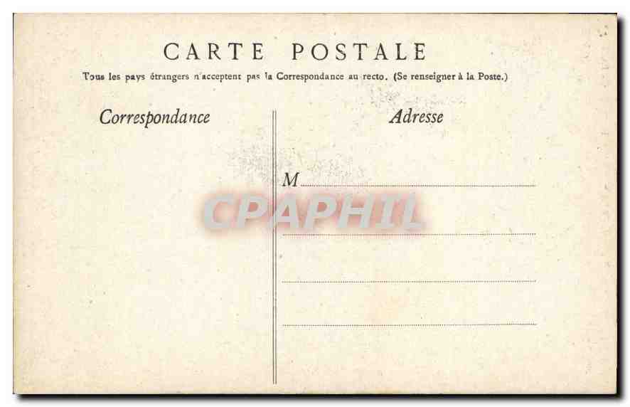 CPA Lourdes Maison paternelle de Bernadette Soubirous  — Verso