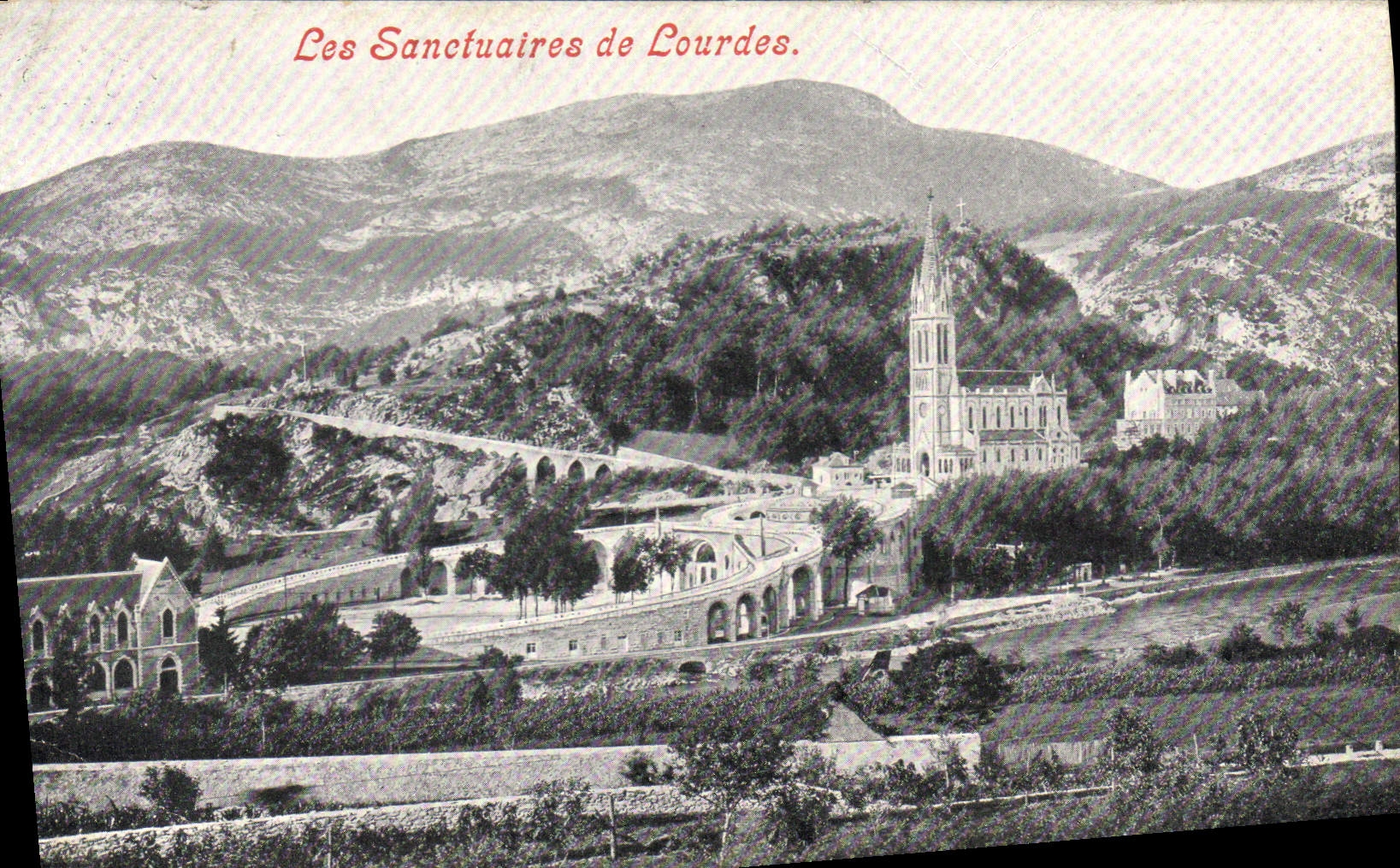 CPA Les Sanctuaires de Lourdes 