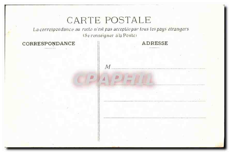 CPA Saint Benoit Sur Loire Sacristie de la Basilique Boiserie du Cardinal de Richelieu  — Rückseite