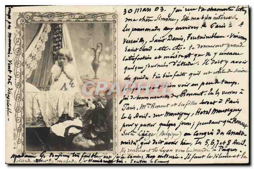 CPA Fantaisie Enfant