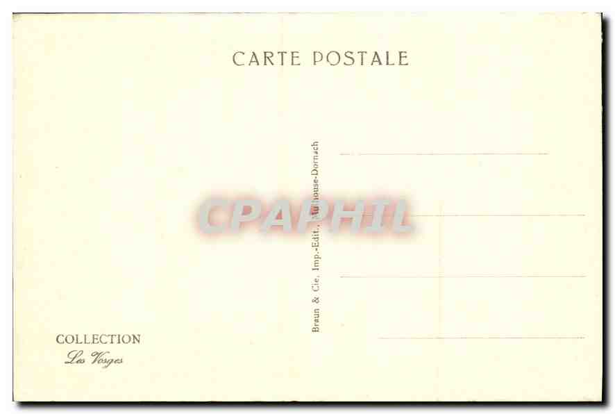 CPA Epinal Eglise St Maurice Tour Clocher et Tourelle a Poivriere  — Rückseite