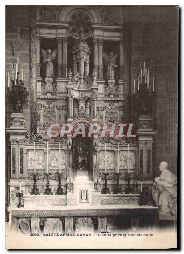 Sainte-Anne-d'Auray — L'Autel privilégié de Ste-Anne