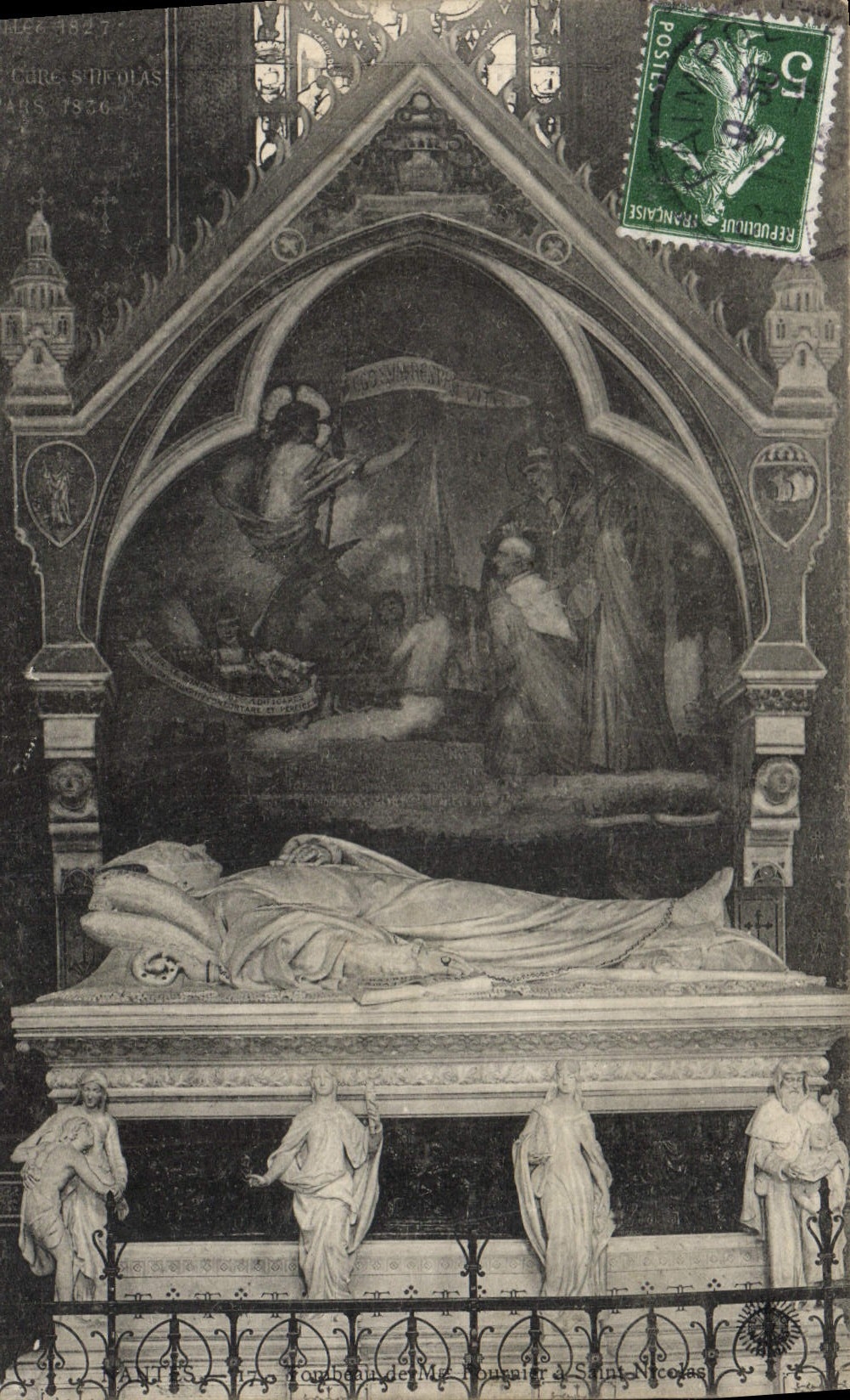 CPA Nantes Tombeau Saint Nicolas