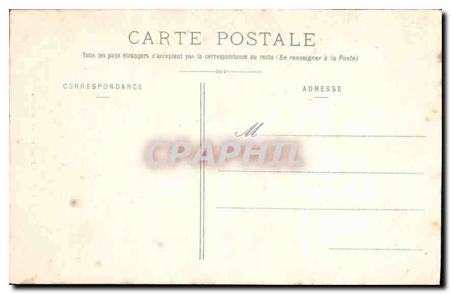 CPA Paris Fontaine de Medicis  — Rückseite