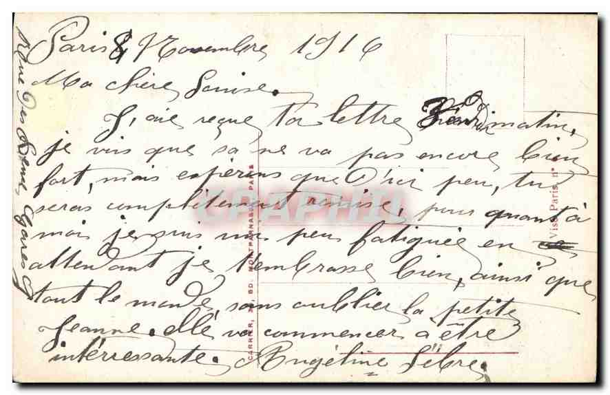 CPA Gloire a nos soldats Militaria — Rückseite